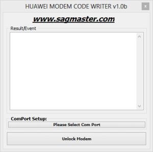 huawei modem code writer